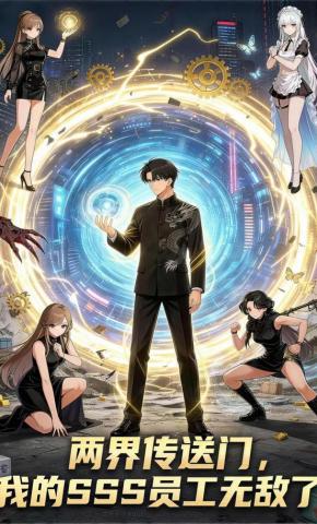 短剧《两界传送门，我的SSS员工无敌了》海报