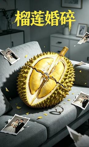 短剧《榴莲婚碎》海报