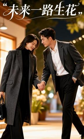 短剧《未来一路生花》海报