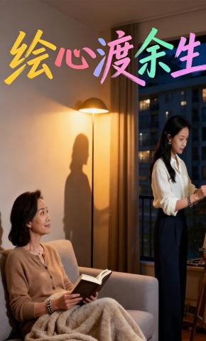 短剧《绘心渡余年》海报