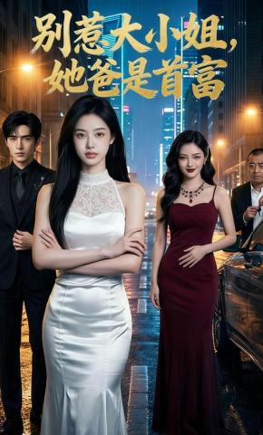 短剧《别惹大小姐，她爸是首富》海报