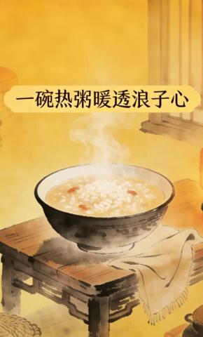 短剧《一碗热粥暖透浪子心》海报