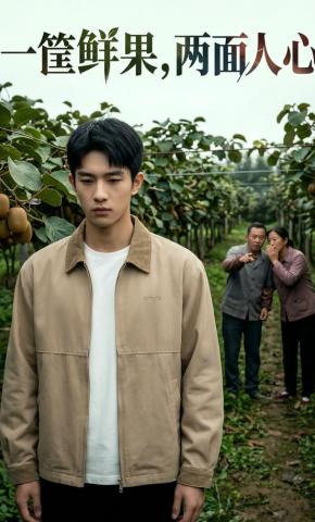 短剧《一筐鲜果，两面人心》海报