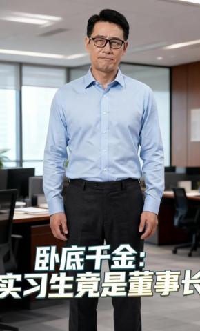 短剧《卧底千金：实习生竟是董事长》海报