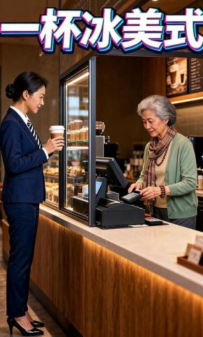 短剧《一杯冰美式》海报