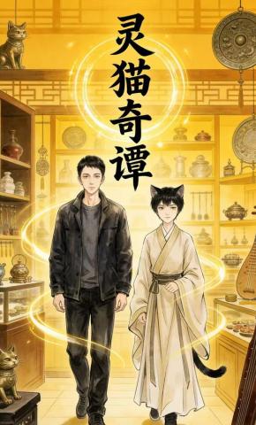 短剧《灵猫奇谭》海报