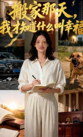 短剧《搬家那天，我才知道什么叫幸福》海报