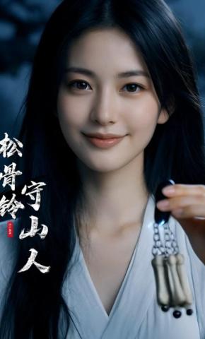 短剧《松骨铃守山人》海报