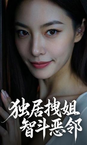 短剧《独居拽姐智斗恶邻》海报