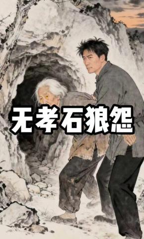 短剧《无孝石狼怨》海报