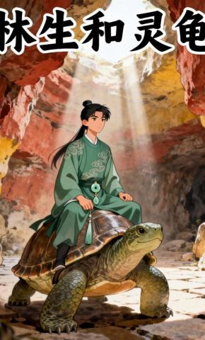 短剧《林生和灵龟》海报