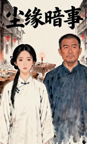 短剧《尘缘暗事》海报