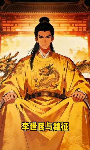 短剧《李世民与魏征》海报