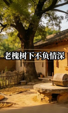 短剧《老槐树下不负情深》海报