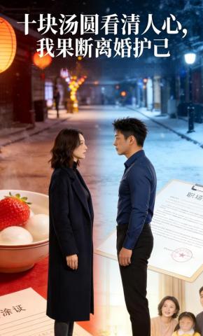 短剧《十块汤圆看清人心，我果断离婚护己》海报