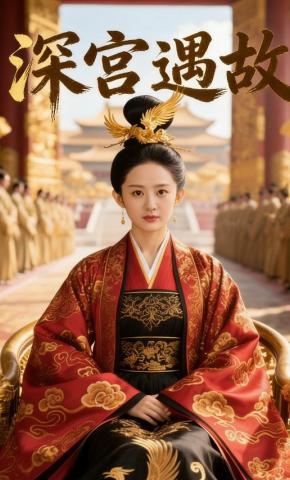 短剧《深宫遇故》海报