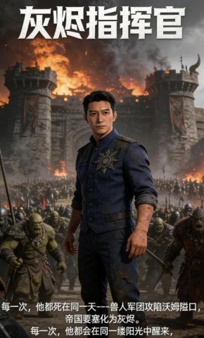 短剧《灰烬指挥官》海报