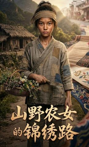 短剧《山野农女的锦绣路》海报