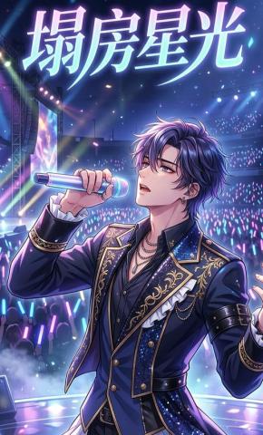 短剧《塌房星光》海报