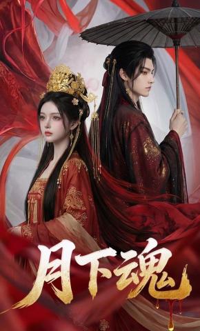 短剧《月下魂》海报
