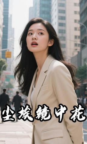 短剧《尘埃镜中花》海报