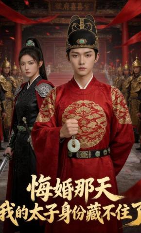 短剧《悔婚那天，我的太子身份藏不住了》海报