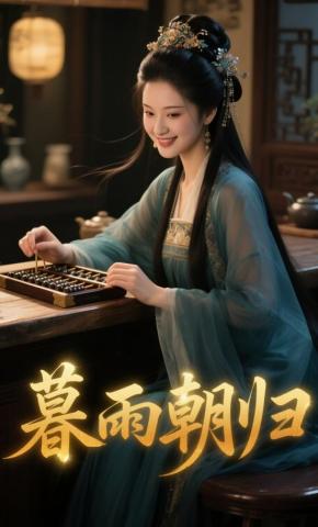 短剧《暮雨朝归》海报