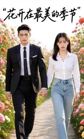 短剧《花开在最美的季节》海报