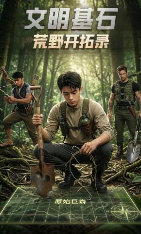 短剧《文明基石：荒野开拓录》海报