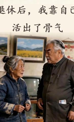 短剧《退休后，我靠自己活出了骨气》海报