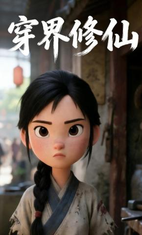 短剧《穿界修仙》海报