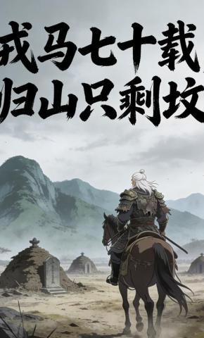 短剧《戎马七十载，归山只剩坟》海报