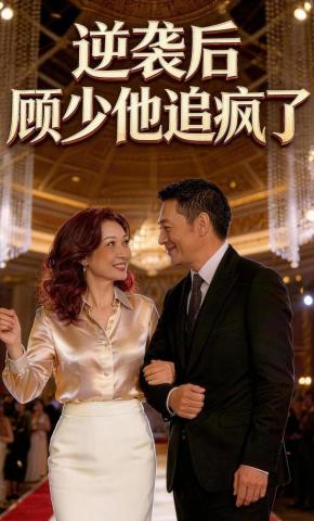 短剧《逆袭后，顾少他追疯了》海报