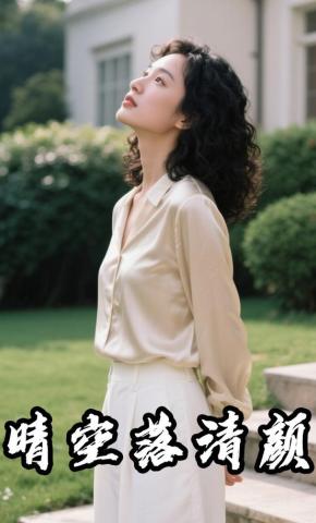 短剧《晴空落清颜》海报