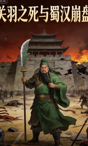 短剧《关羽之死与蜀汉崩盘》海报