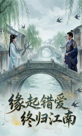 短剧《缘起错爱终归江南》海报