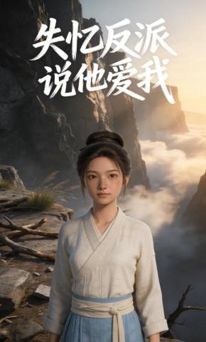 短剧《失忆反派说他爱我》海报