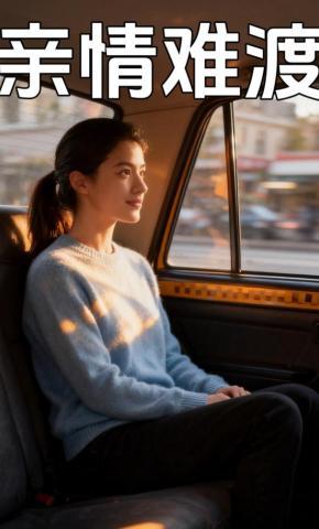 短剧《亲情难渡》海报