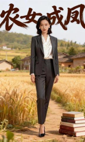 短剧《农女成凤》海报