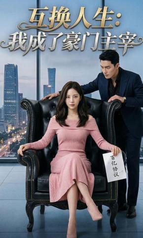 短剧《互换人生：我成了豪门主宰》海报