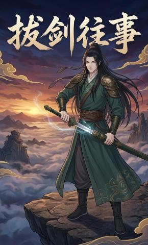 短剧《拔剑往事》海报