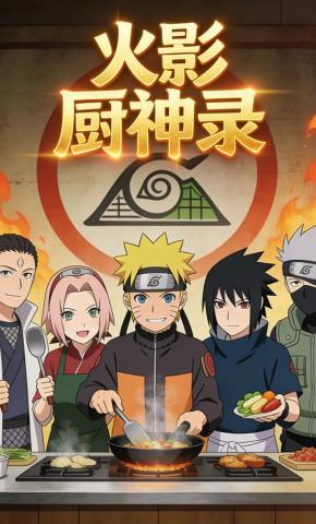 短剧《火影厨神录》海报