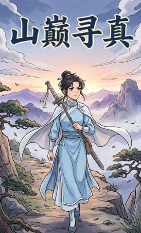 短剧《山巅寻真》海报