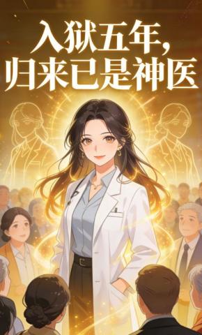 短剧《入狱五年，归来已是神医》海报