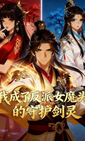 短剧《我成了反派女魔头的守护剑灵》海报