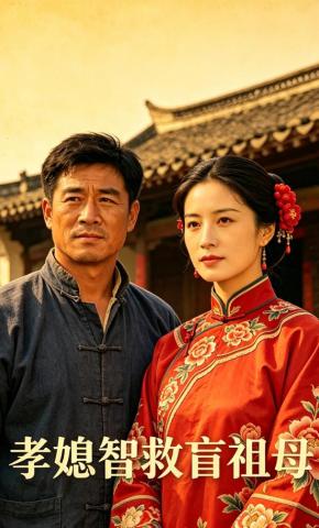 短剧《孝媳智救盲祖母》海报
