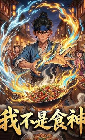 短剧《我不是食神》海报