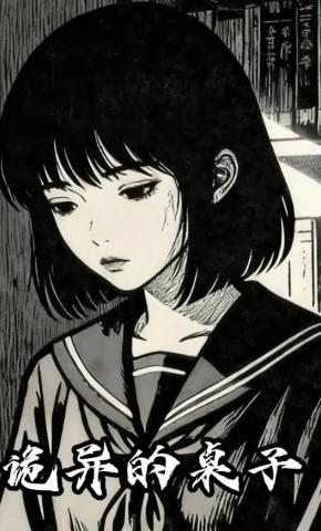 短剧《诡异的桌子》海报