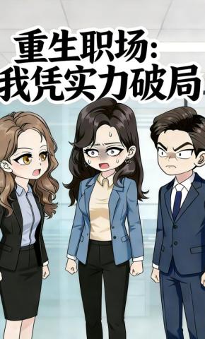 短剧《重生职场：我凭实力破局》海报
