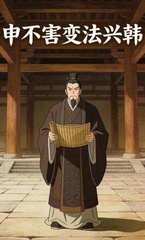短剧《申不害变法兴韩》海报